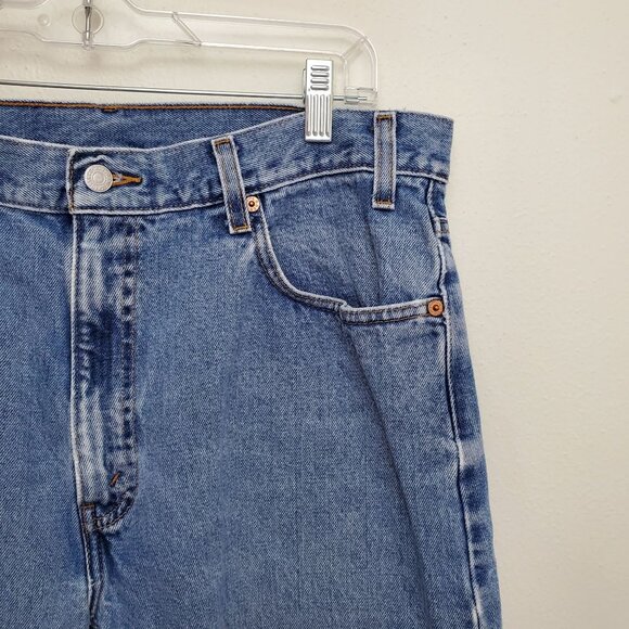 Levi's 505 Regular Fit Straight Leg Y2K medium wash jeans - Picture 2 of 10